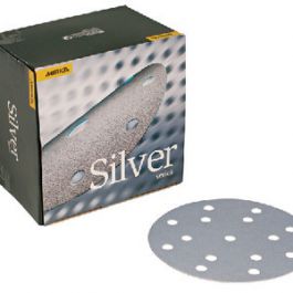 Q.Silver Micro 6" Grip Disc 220 Grit Qty 50 per bx Mirka 2C-611-220 